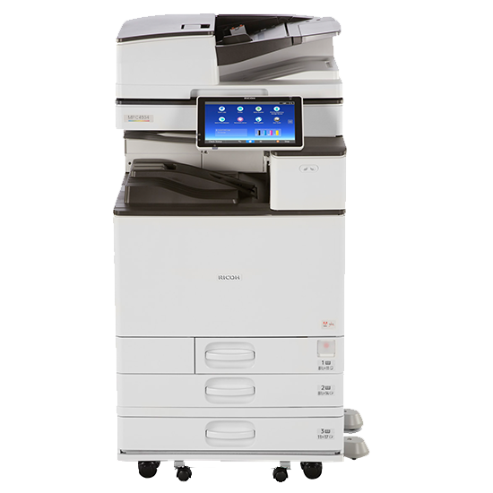 $65/Month Ricoh MP C4504 45PPM Color Laser Multifunction Photocopier Printer Scanner Fax 11X17, 12x18 With Duplex Printing For Office