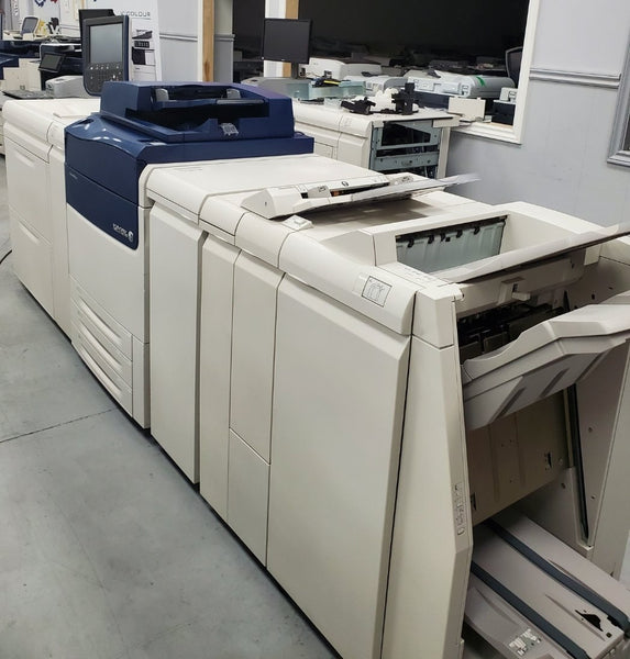 Absolute Toner From $251/Month VERY LOW COUNT from 177K - Xerox Versant 80 Press color Production printer copier 350gsm (16pt.) 13x19 Booklet, LCT, Fiery 80 ppm Showroom Color Copiers