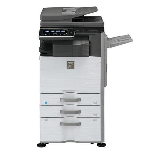 Absolute Toner Sharp MX 2640 Color Multifunction Copier Laser Printer Scanner With 4 Paper Cassettes, Large LCD, Bypass, 11x17 For office - $39.95/month Showroom Color Copiers