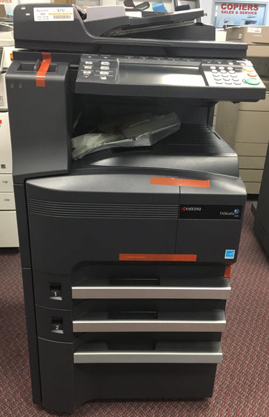 Pre-owned Kyocera TASKalfa 300i Monochrome Copier Printer Color Scanner 11x 17 Brand New REPOSSESSED