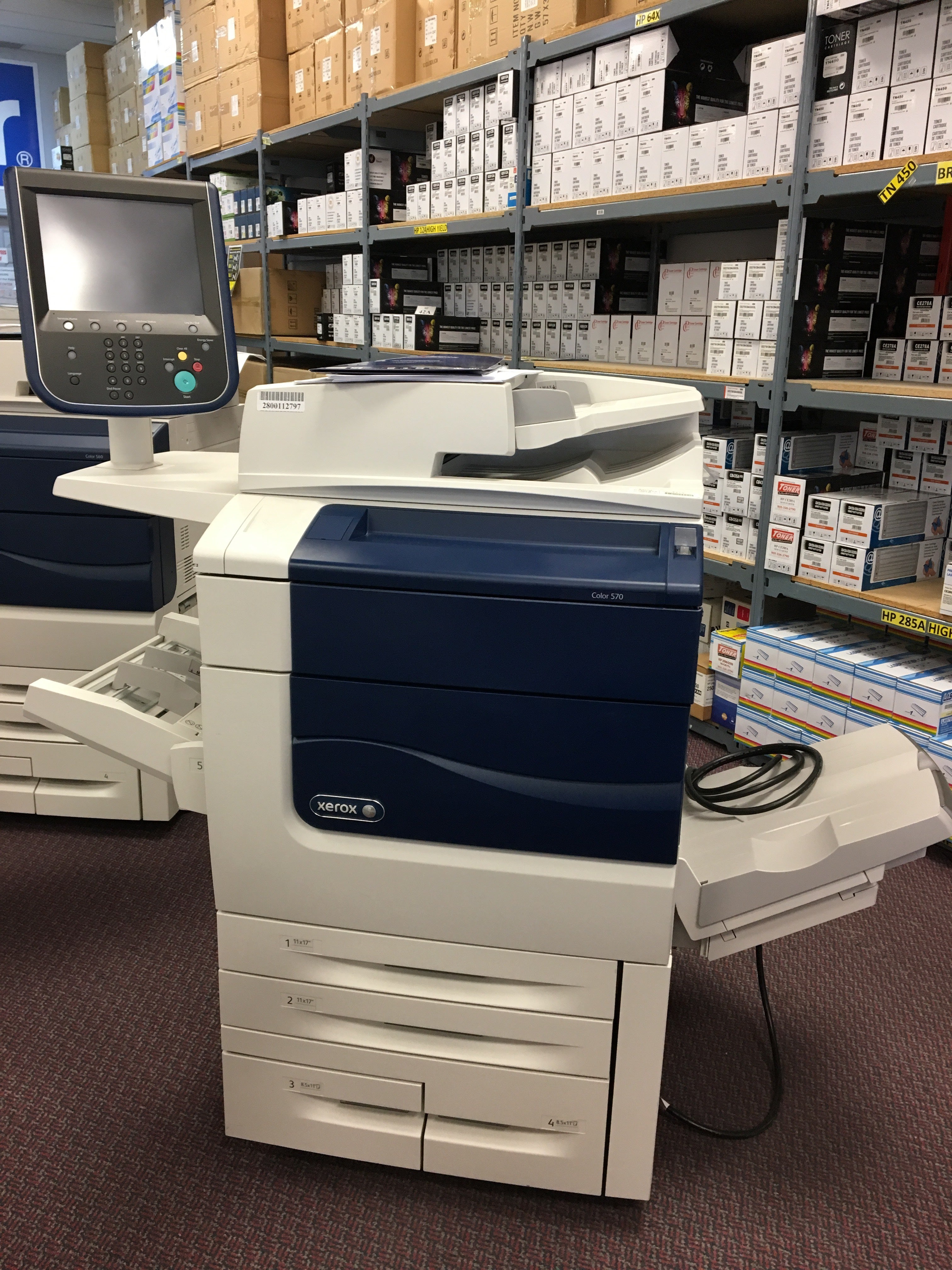 Xerox Color 570 Digital Production Printer - Print Shop high