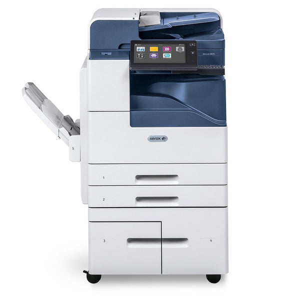 Absolute Toner Xerox Altalink B8045 B/W Monochrome Multifunctional Printer Copier Scanner With One-Pass Duplex, 2-4 paper cassettes (ALL-INCLUSIVE BULK PAGES INCLUDED) Showroom Color Copiers