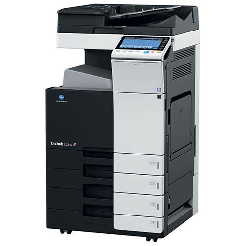 Pre-Owned Konica Minolta Bizhub C224e 224 Color Copier Printer Scanner Fax 12x18 Multifunction Copy machine