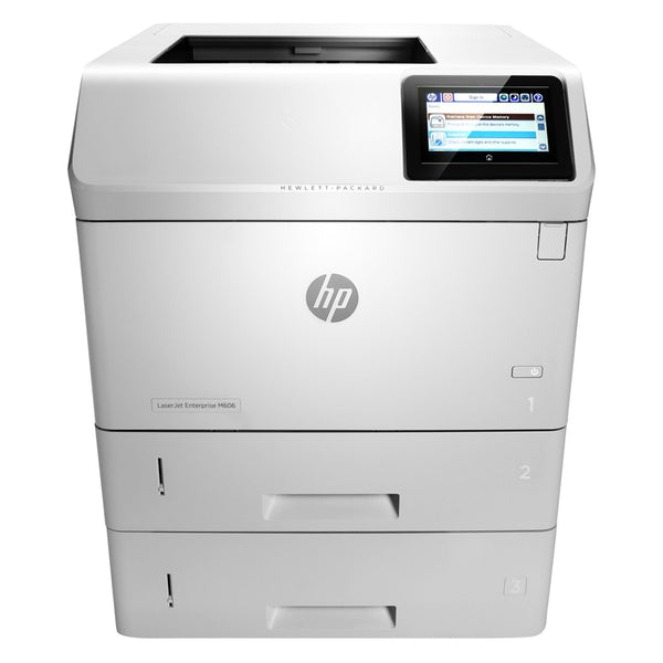 Absolute Toner Brand New HP LaserJet Enterprise M606dn Black & White Laser Printer For Office Use With Duplex & Extra Tray Laser Printer