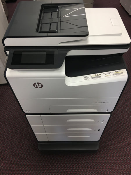 HP REPOSSESSED PageWide Pro 577dw Color Printer Copier Scanner - Half Price Demo unit