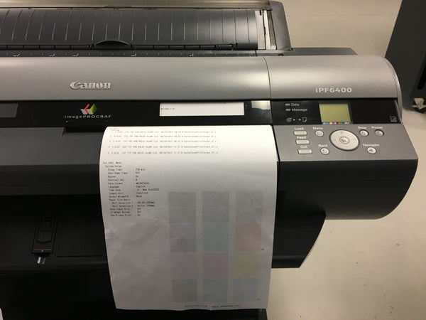 Only $25/month - Canon imagePROGRAF iPF6400 6400 24" Large Format Graphic Arts Printer with stand