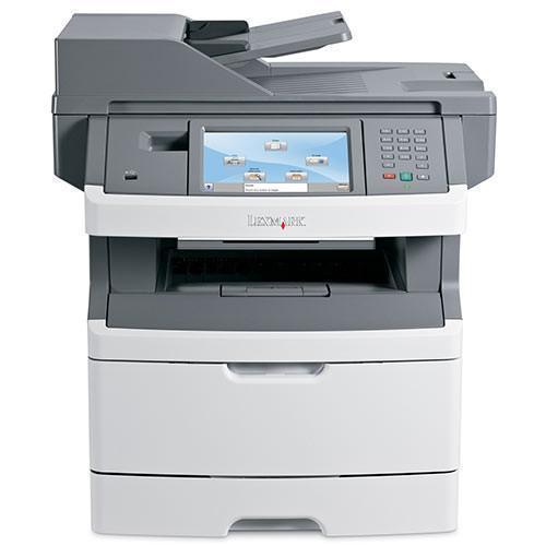 Absolute Toner Lexmark XS463de 463de Monochrome Multifunction Laser Printer Copier Color Scanner Pre Owned Laser Printer