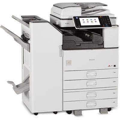 Absolute Toner Only $69/month Ricoh Monochrome MP 3053 Multifunction Copier 30 PPM for ALL INCLUSIVE service Program Great Solution for a low volume printing Lease 2 Own Copiers