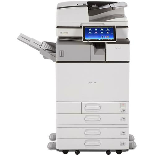 Absolute Toner $67.43/month - Ricoh MP C4504 45PPM Colour Multifunction Office Laser Printer Copier Scanner, 11x17, 12x18, 300gsm, One-Pass Duplex, 180ipm Lease 2 Own Copiers