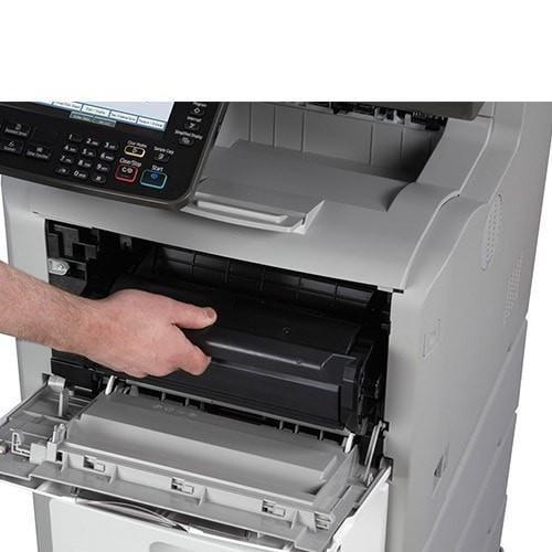 Absolute Toner REPOSSESSED Ricoh Aficio SP 5200S Monochrome Laser Multifunction Printer Office Copiers In Warehouse