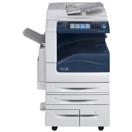 Absolute Toner Pre-owned REPOSSESSED Xerox WorkCentre 7855 WC 7855i Color Laser Multifunction Printer Office Copiers In Warehouse
