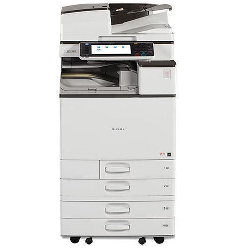 Absolute Toner Pre-owned Ricoh MP C5502 Color Laser Multifunction Printer Copier Scanner Stapler Finisher 11x17 Only 6K Pages Printed Lease 2 Own Copiers