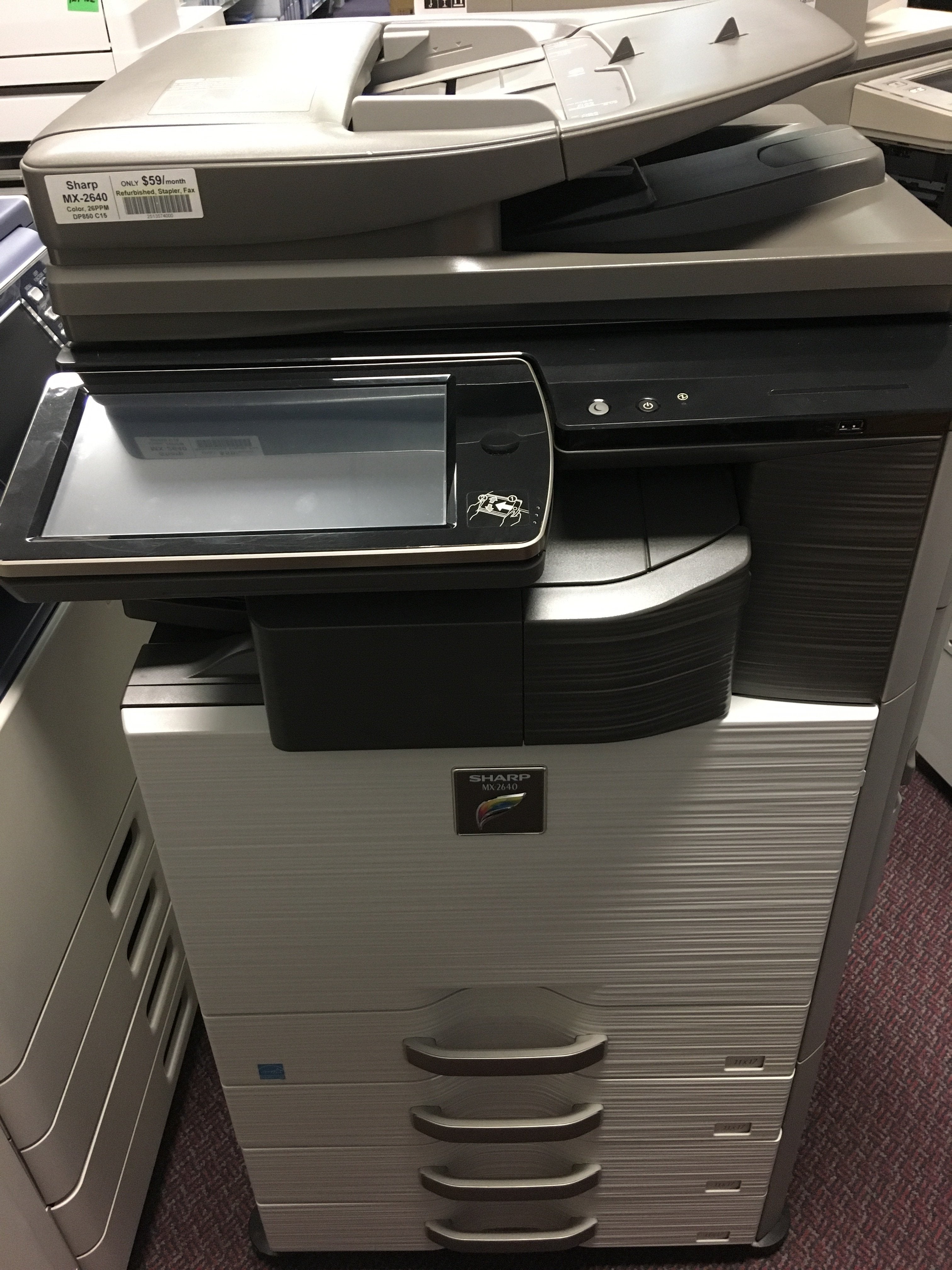 Sharp MX-2640 Color Copier Scanner Scan 2 email Printer - Toronto